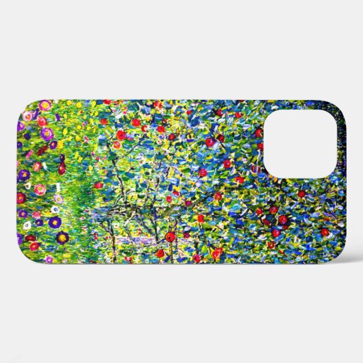 Coques Case-Mate iPhone Arbre pomme Gustav Klimt (Verso (horizontal))