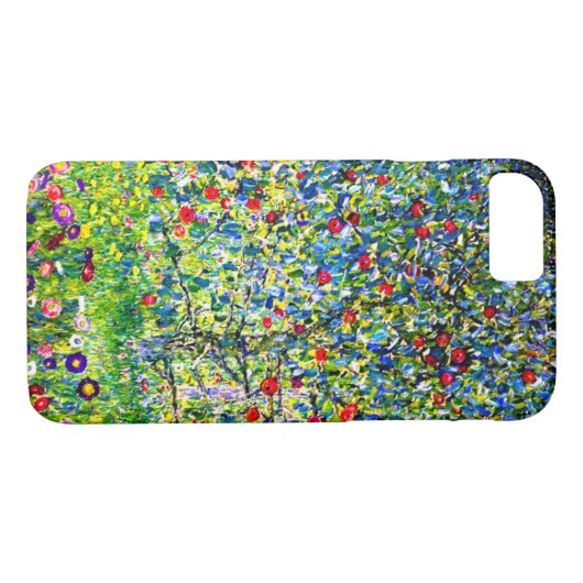 Coques Case-Mate iPhone Arbre pomme Gustav Klimt (Dos (Horizontal))