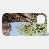 Coques Case-Mate iPhone Arbre qui pousse entre les rochers dans le parc na (Verso (horizontal))