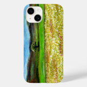 COQUES Case-Mate iPhone ARBRE SOLITAIRE DANS LE CHAMP DE FLEURS JAUNES, TO (Verso)