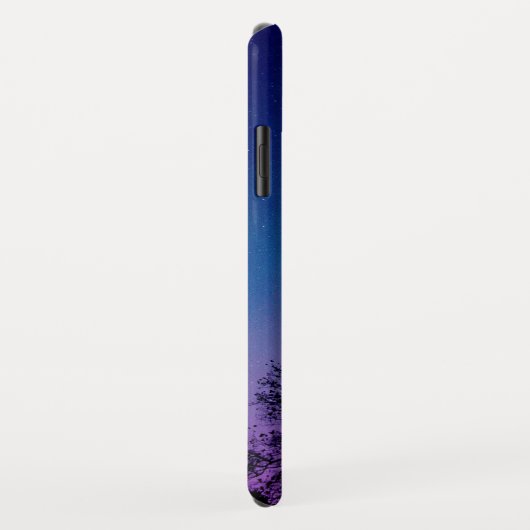 Coques Case-Mate iPhone arbre sous ciel étoilé (Dos/Droite)