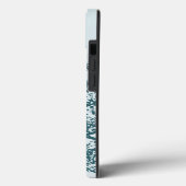 Coques Case-Mate iPhone Arbre turquoise (Verso / Gauche)