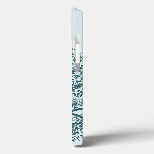 Coques Case-Mate iPhone Arbre turquoise (Verso / Gauche)