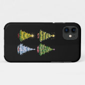 Coques Case-Mate iPhone Arbre Vert Noël Vacances Hiver (Dos (Horizontal))