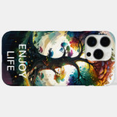 Coques Case-Mate iPhone Arbre Whimsical De Vie Imaginaire Esthétique (Verso (horizontal))
