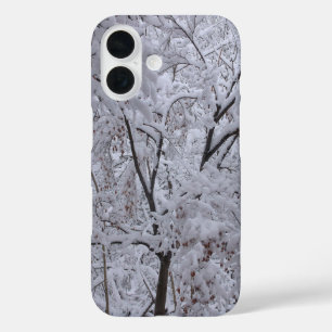 Coques iPhone 16 Arbres à neige