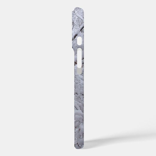 Coques Case-Mate iPhone Arbres à neige (Verso / Gauche)