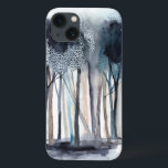 Etui iPhone 13 Arbres Abstraits paisibles<br><div class="desc">Une étonnante aquarelle avec des arbres dans un style abstrait, qui vous est proposée par World Art Group. Un design impressionniste dans des teintes colorées qui transforme ce paysage naturel en une véritable oeuvre d'art au goût vintage. Un tableau cool, parfait pour votre maison ou bureau qui inspirera la grandeur...</div>