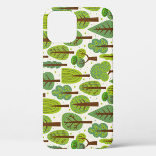 Case-Mate iPhone Case Arbres d'été : Motif vert sans joint