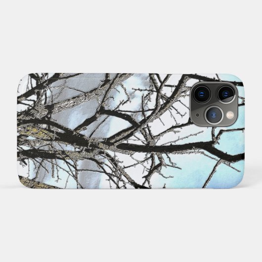 COQUES Case-Mate iPhone ARBRES D'HIVER (Dos (Horizontal))