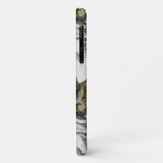 Coques Case-Mate iPhone Arbres en hiver...... (Dos/Gauche)