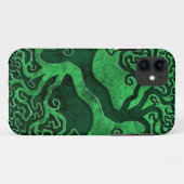 Coques Case-Mate iPhone Arbres en pierre verts de Yin Yang (Dos (Horizontal))