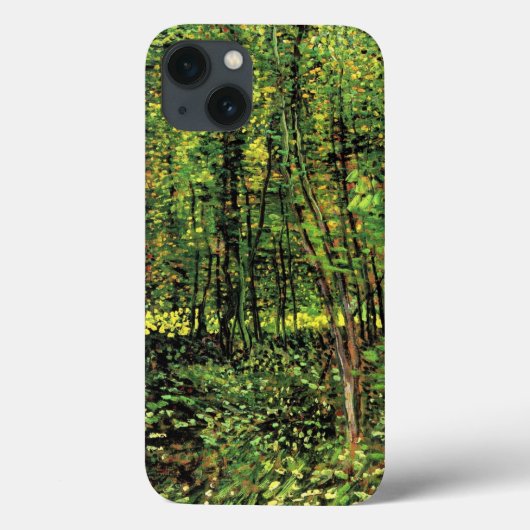 Coques Case-Mate iPhone Arbres et sous-bois par Vincent van Gogh (Verso)