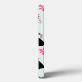 Coques Case-Mate iPhone Arbres, fleurs et ours de panda (Verso / Gauche)