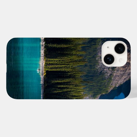 Coques Case-Mate iPhone Arbres, Lac, Paddle (Verso (horizontal))