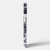 Coques Case-Mate iPhone arbres Neige-couverts avec le monogramme (Verso / Droite)