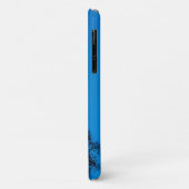 Coques Case-Mate iPhone Arbres silhouettes et pleine lune (Dos/Gauche)
