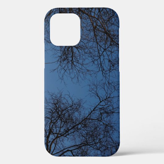 Coques Case-Mate iPhone Arbres silhouettes foncées Coque-coque iphone Mate (Verso)