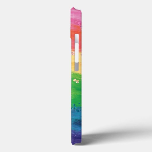 Coques Case-Mate iPhone Arc en arc-en-ciel Parties scintillant fillette (Verso / Gauche)