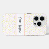 Coques Case-Mate iPhone Arc en arc-en-ciel Sprinkes Pangender Pride drapea (Verso (horizontal))