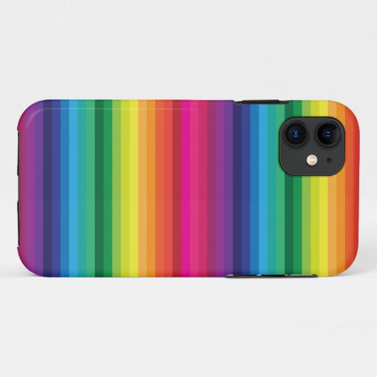 Coques Case-Mate iPhone Arc-en-ciel (Dos (Horizontal))