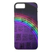 Coques Case-Mate iPhone arc-en-ciel (Dos)