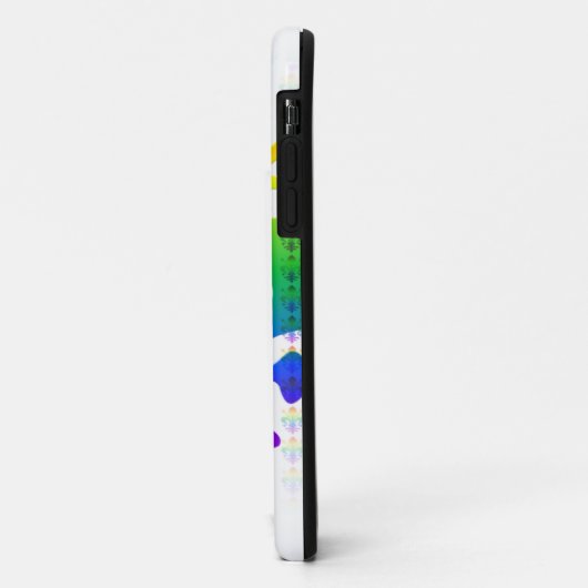 Coques Case-Mate iPhone Arc-en-ciel (Dos/Gauche)