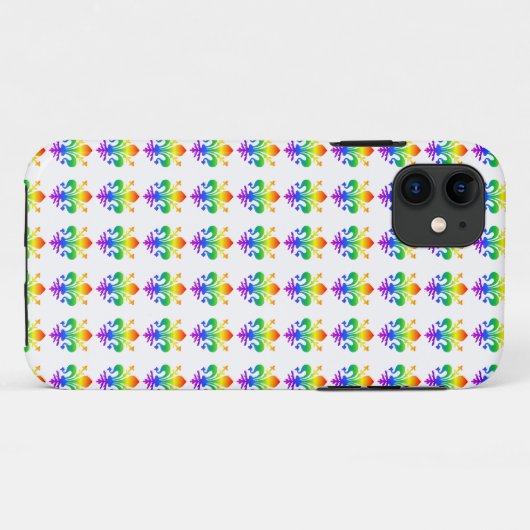 Coques Case-Mate iPhone Arc-en-ciel (Dos (Horizontal))