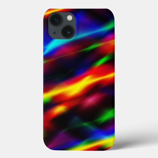 Coques Case-Mate iPhone Arc-en-ciel Abstrait (Verso)