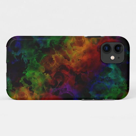 Coques Case-Mate iPhone Arc-en-ciel Abstrait moderne (Dos (Horizontal))