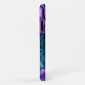 Coques Case-Mate iPhone Arc-en-ciel aquarelle violet rose (Dos/Droite)