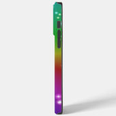 Coques Case-Mate iPhone Arc en ciel avec étoiles (Verso / Gauche)