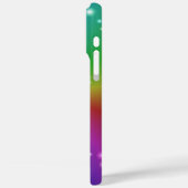 Coques Case-Mate iPhone Arc en ciel avec étoiles (Verso / Gauche)