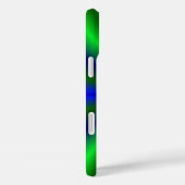 Coques Case-Mate iPhone arc-en-ciel bleu vert (Verso / Droite)