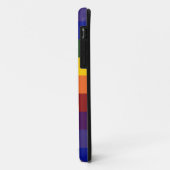 Coques Case-Mate iPhone Arc-en-ciel Checkered (Dos/Gauche)