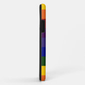 Coques Case-Mate iPhone Arc-en-ciel Checkered (Dos/Droite)