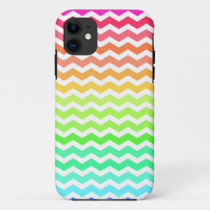 Coque Case-Mate Pour iPhone Arc-en-ciel coloré Chevron Stripes
