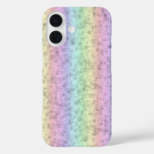 Coques Case-Mate iPhone Arc en ciel dans la peau d'éléphant cuir Optik (Verso)