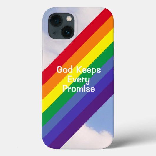 Coques Case-Mate iPhone Arc-en-ciel dans le ciel Inspirational Bright Cute (Verso)