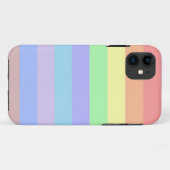 Coques Case-Mate iPhone Arc-en-ciel des couleurs pastel (Dos (Horizontal))