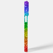 Coques Case-Mate iPhone Arc en ciel et Parties scintillant (Verso / Droite)