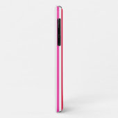 Coques Case-Mate iPhone Arc-en-ciel et rayures blanches (Dos/Gauche)
