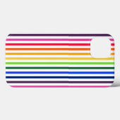 Coques Case-Mate iPhone Arc-en-ciel et rayures blanches Coque-coque iphone (Verso (horizontal))