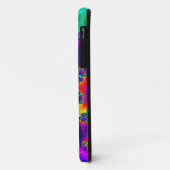 Coques Case-Mate iPhone Arc-en-ciel fleuri (Dos/Gauche)