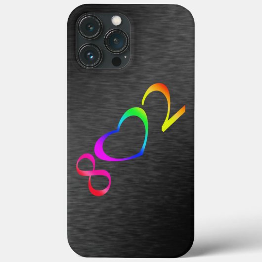 Coques Case-Mate iPhone Arc-en-ciel gay pride (Verso)