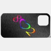 Coques Case-Mate iPhone Arc-en-ciel gay pride (Verso (horizontal))