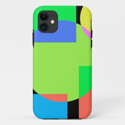Coques Case-Mate iPhone arc-en-ciel géométrique (Dos)