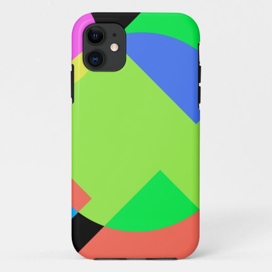 Coques Case-Mate iPhone arc-en-ciel géométrique (Dos)