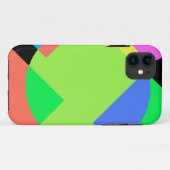 Coques Case-Mate iPhone arc-en-ciel géométrique (Dos (Horizontal))