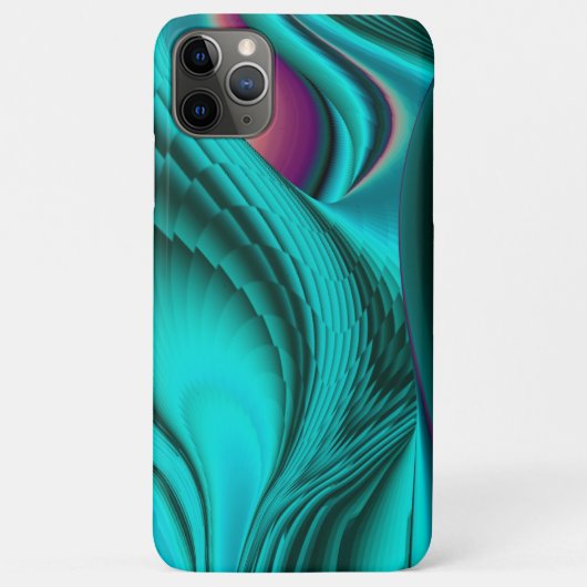 Coques Case-Mate iPhone Arc-en-ciel métallique Abstrait futuriste (Dos)